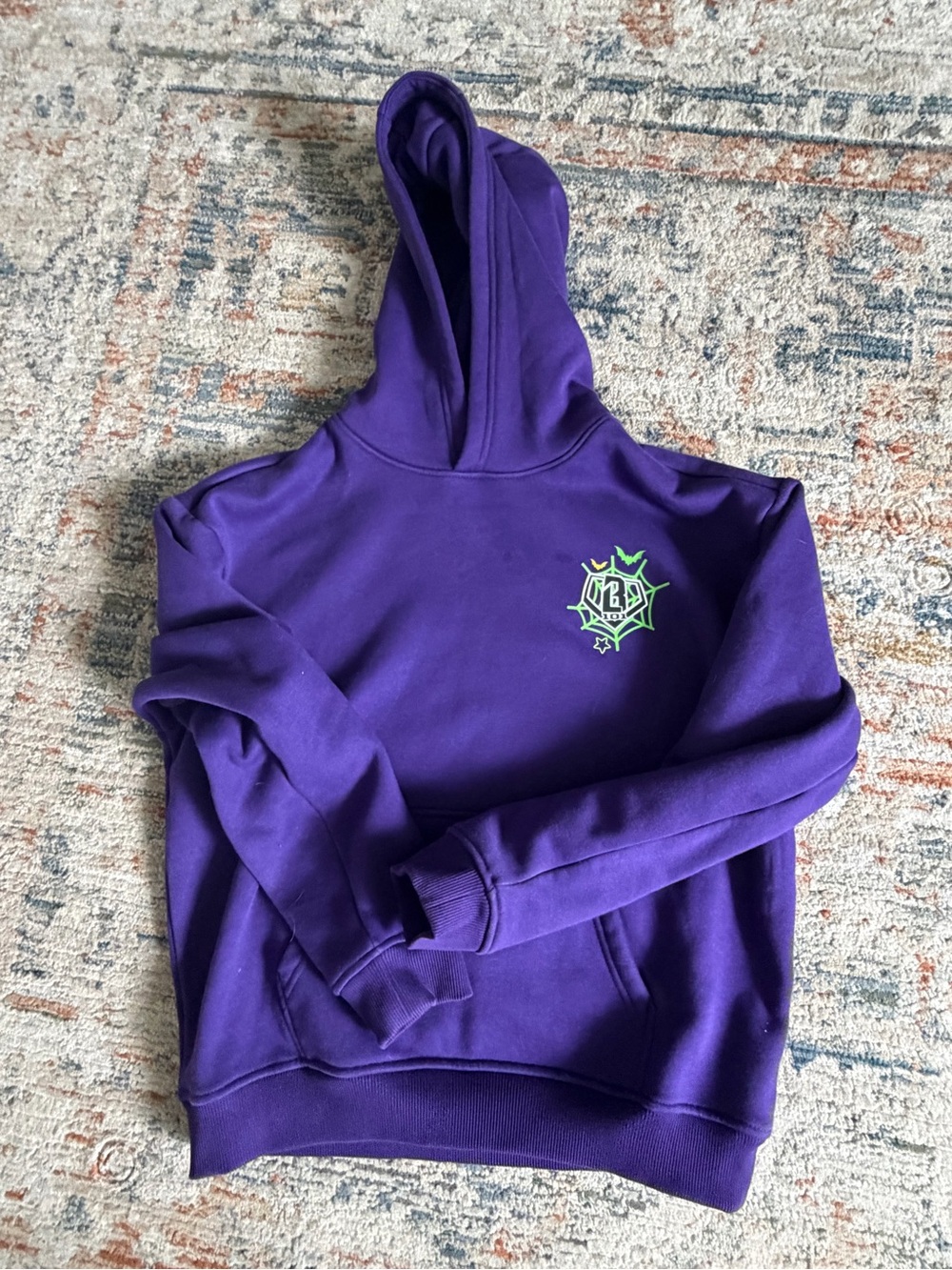 Halloween Baseball Lifestyle 101 Hooded Sweatshirt